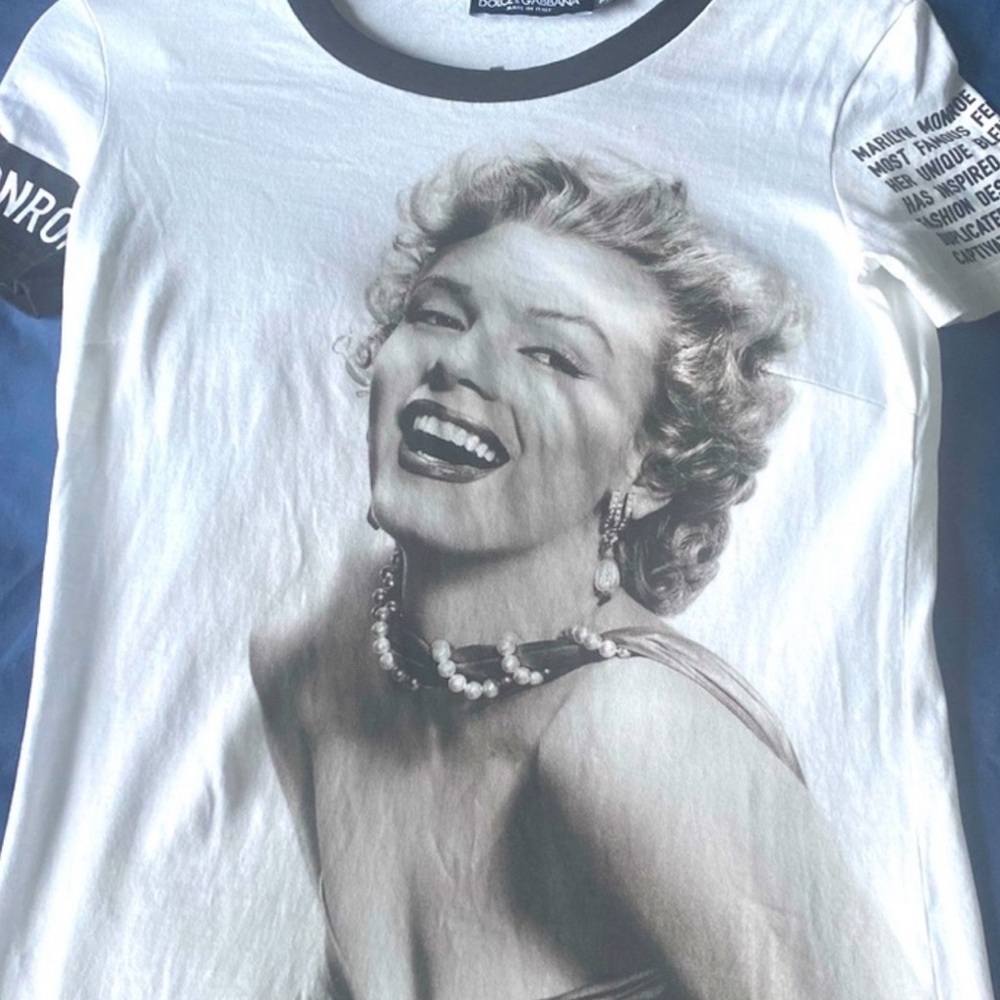 Dolce Gabbana Marilyn Monroe T-shirt